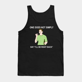 One Does Not Simply Meme (Scream Edition) Tank Top